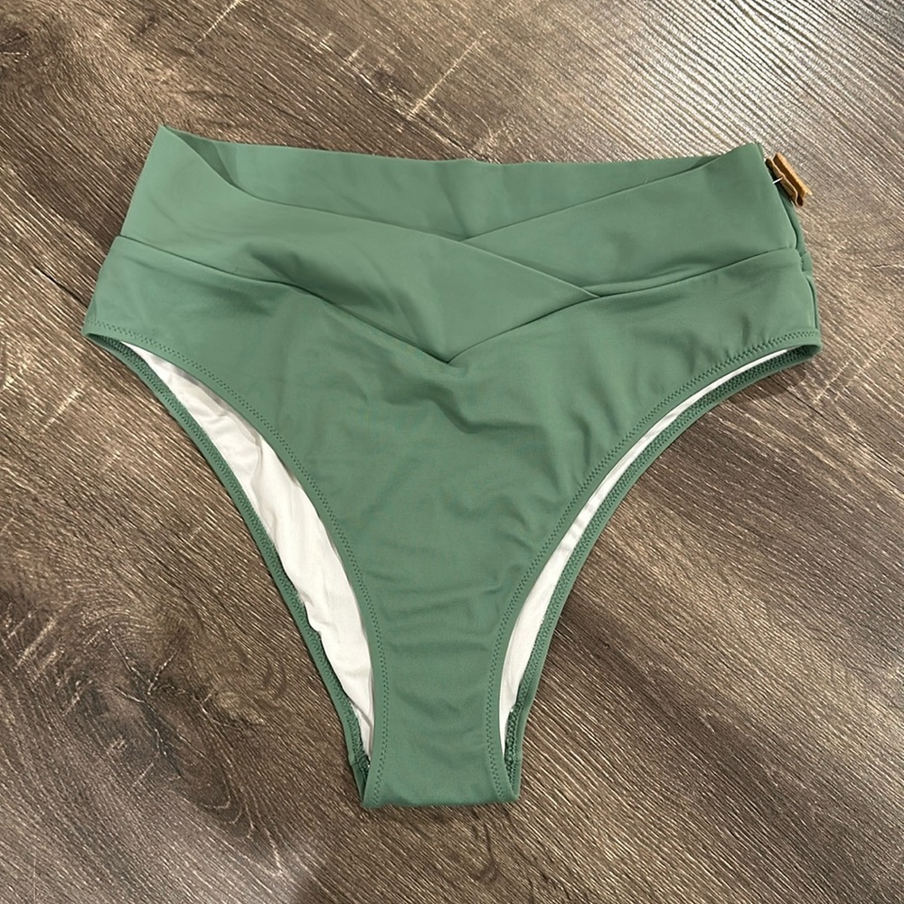 NWT PINK by VS high waist bikini bottom
